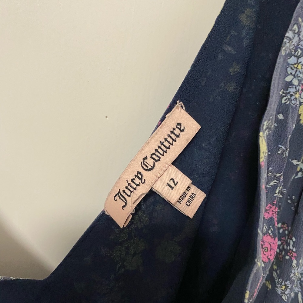 juicy couture silk dress
